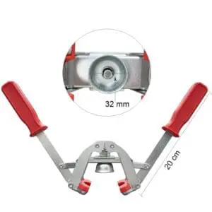 Ръчна магнитна затварачка за бирени капачки ф 26-29 mm