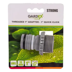Адаптер с външна резба 1" - бърза връзка 1" GARDEX STRONG