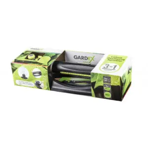 Осцилиращ разпръсквач GARDEX GX 3 в 1 с 6, 12 или 19 отвора и поливна площ до 280 кв.м.