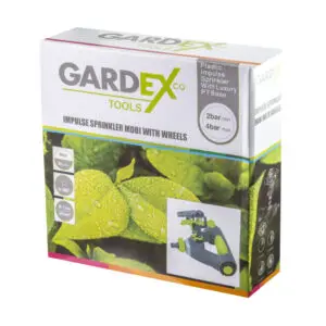 Импулсен разпръсквач MOBI със секторен ограничител и колела GX – GARDEX