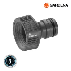 Адаптер за кран GARDENA Profi (G 1") – За максимален дебит и професионална употреба