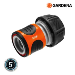 Конектор със стоп-клапан GARDENA 19 мм (3/4") – Контрол и удобство при поливане