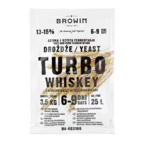 Дрожди Turbo Whiskey за зърнена каша, 23 г