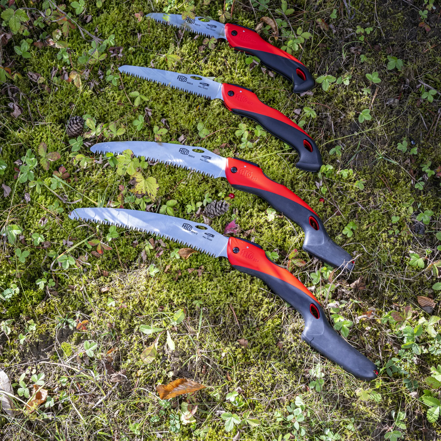Градински сгъваем трион FELCO 602, за клони до 80 мм