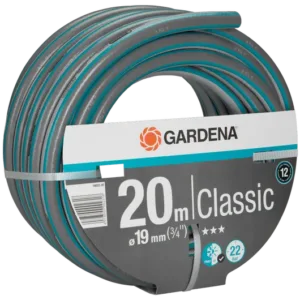 Маркуч GARDENA Classic 19 mm (3/4"), 20 m – По-висок дебит и ефективно напояване