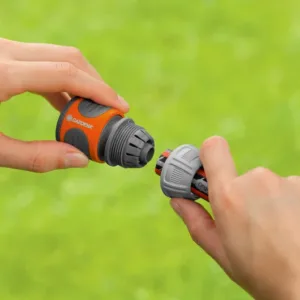 Конектор за маркуч GARDENA (1/2") – (5/8") – Бързо и сигурно свързване